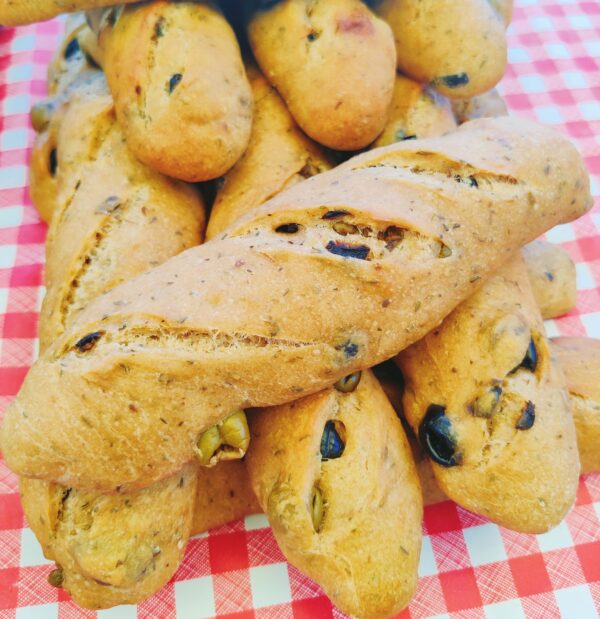 Pain aux olives